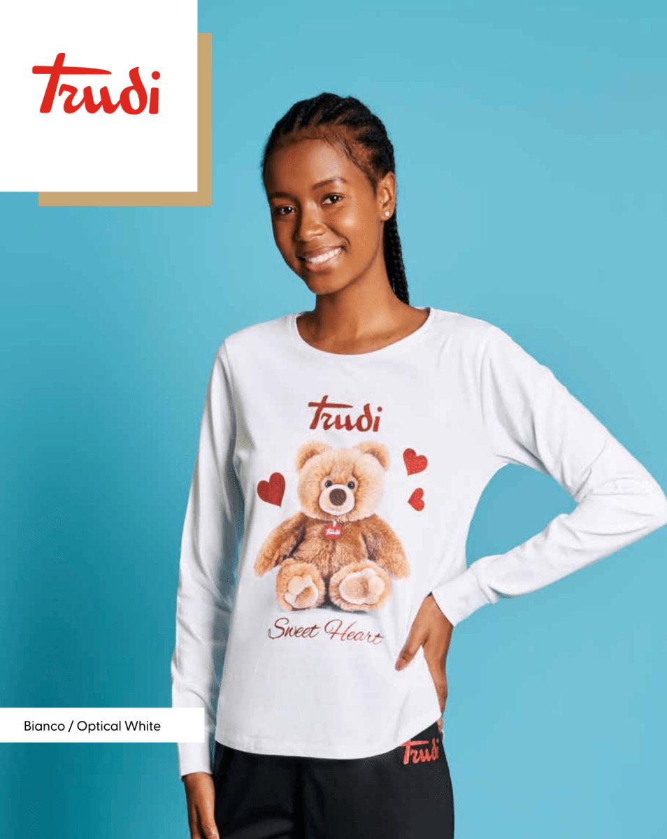 Pigiama puro cotone donna Trudi TRD3847