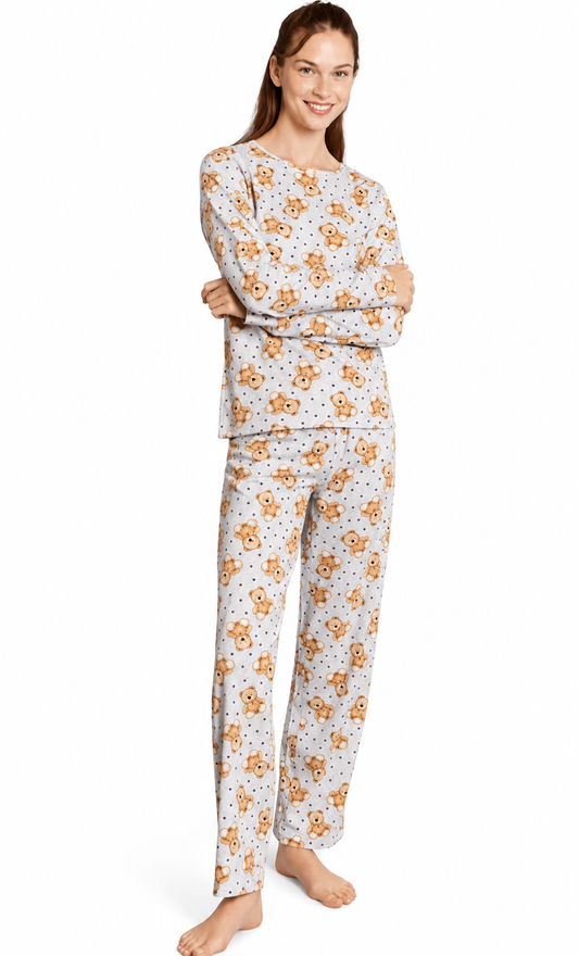 Pigiama puro cotone donna Trudi TRD3847