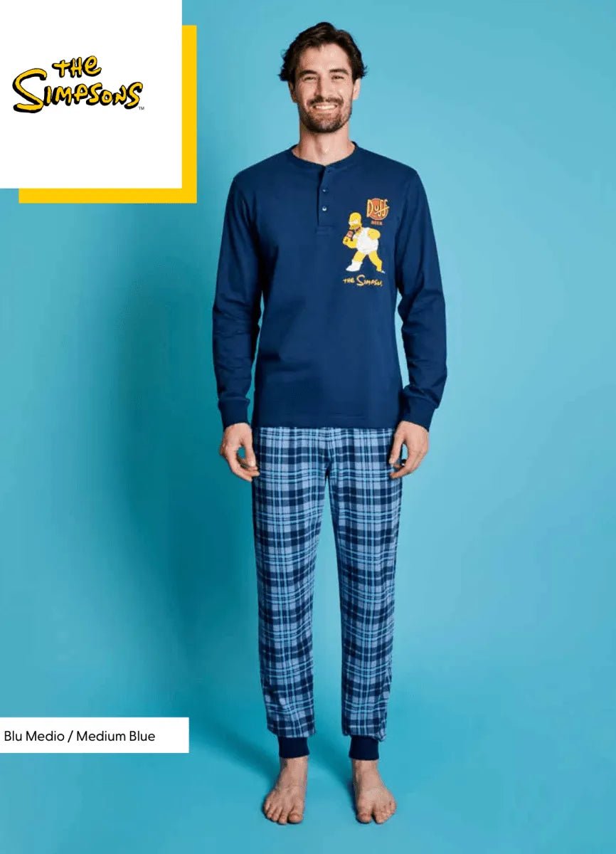 Pigiama puro cotone uomo The Simpsons DYZ6728