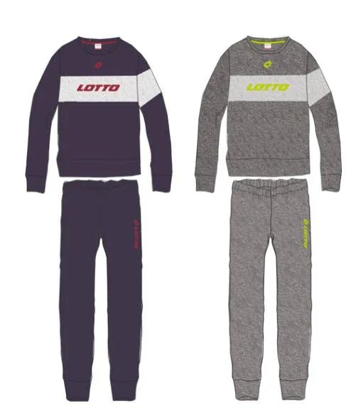 Pigiama ragazza interlock Lotto LP2061