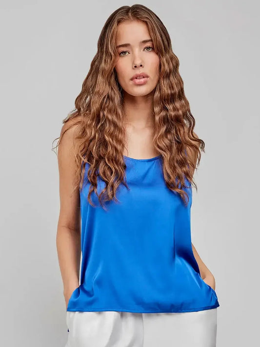 Pigiama spalla larga pantalone corto donna raso Gisela 20261