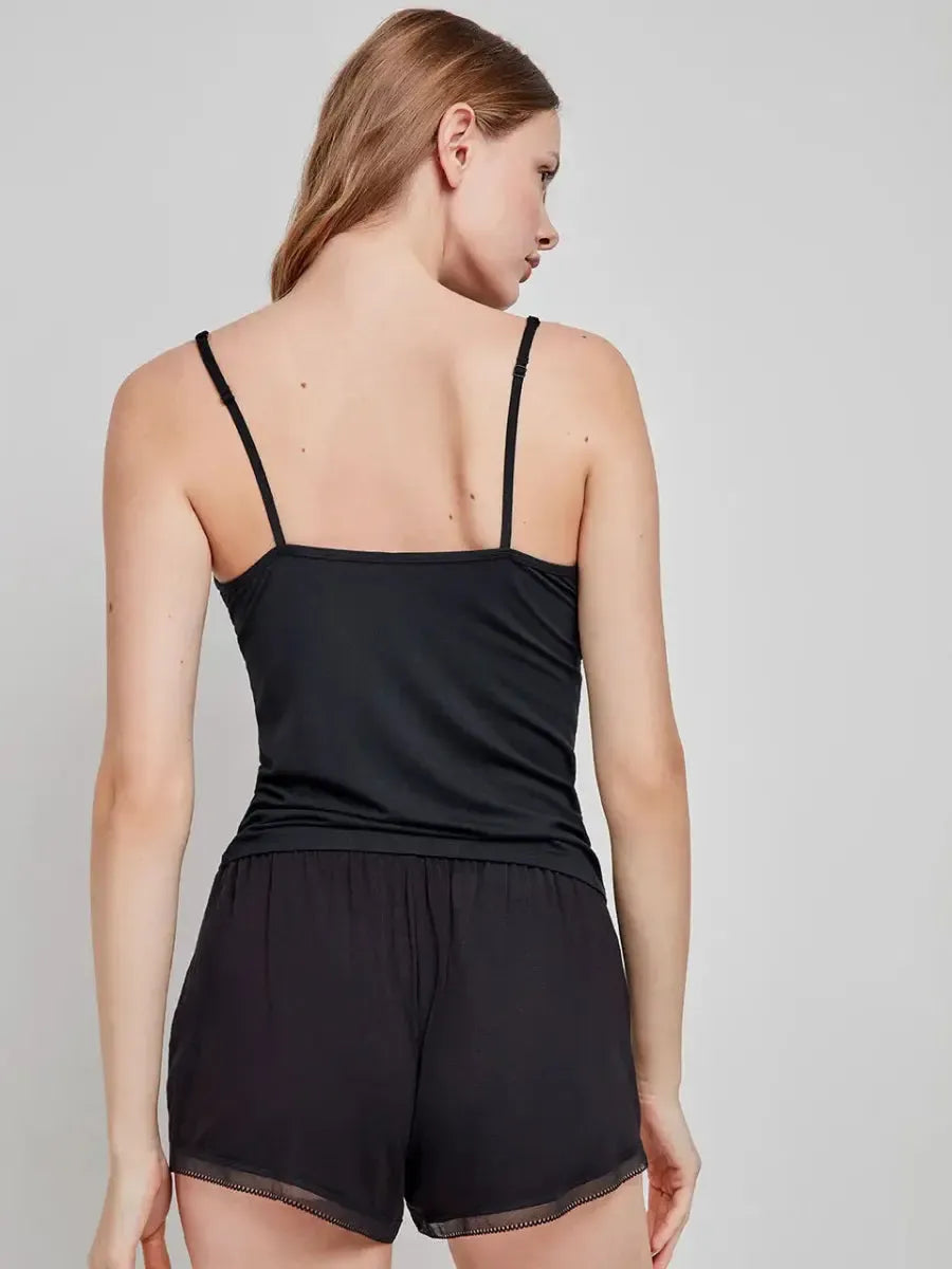 Pigiama spallina stretta donna modal Gisela 20256
