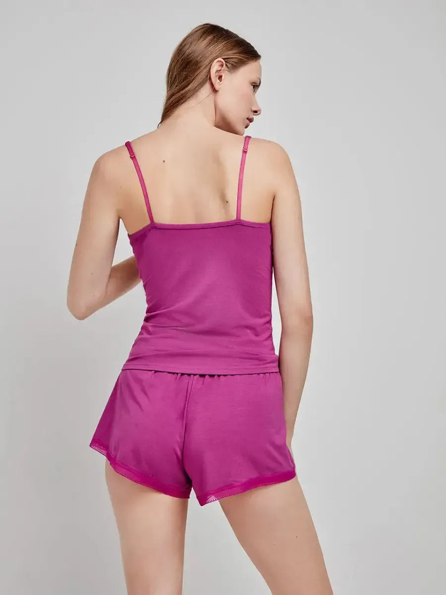 Pigiama spallina stretta donna modal Gisela 20256
