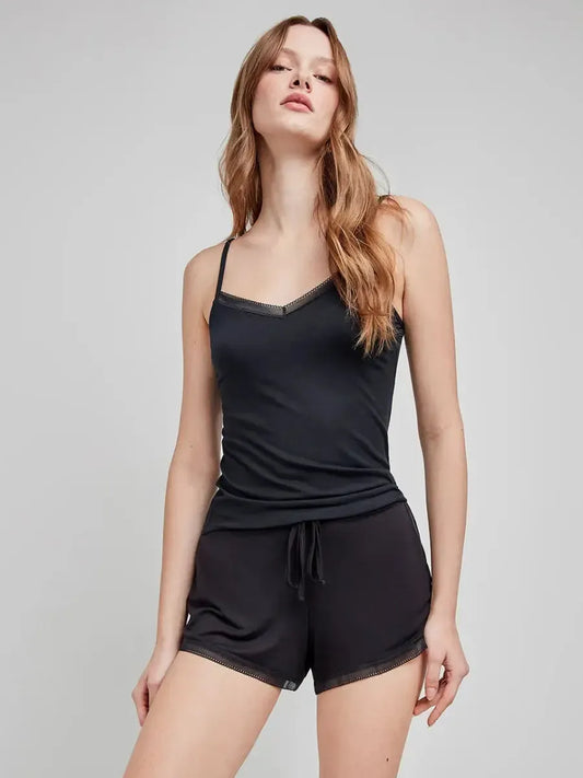 Pigiama spallina stretta donna modal Gisela 20256