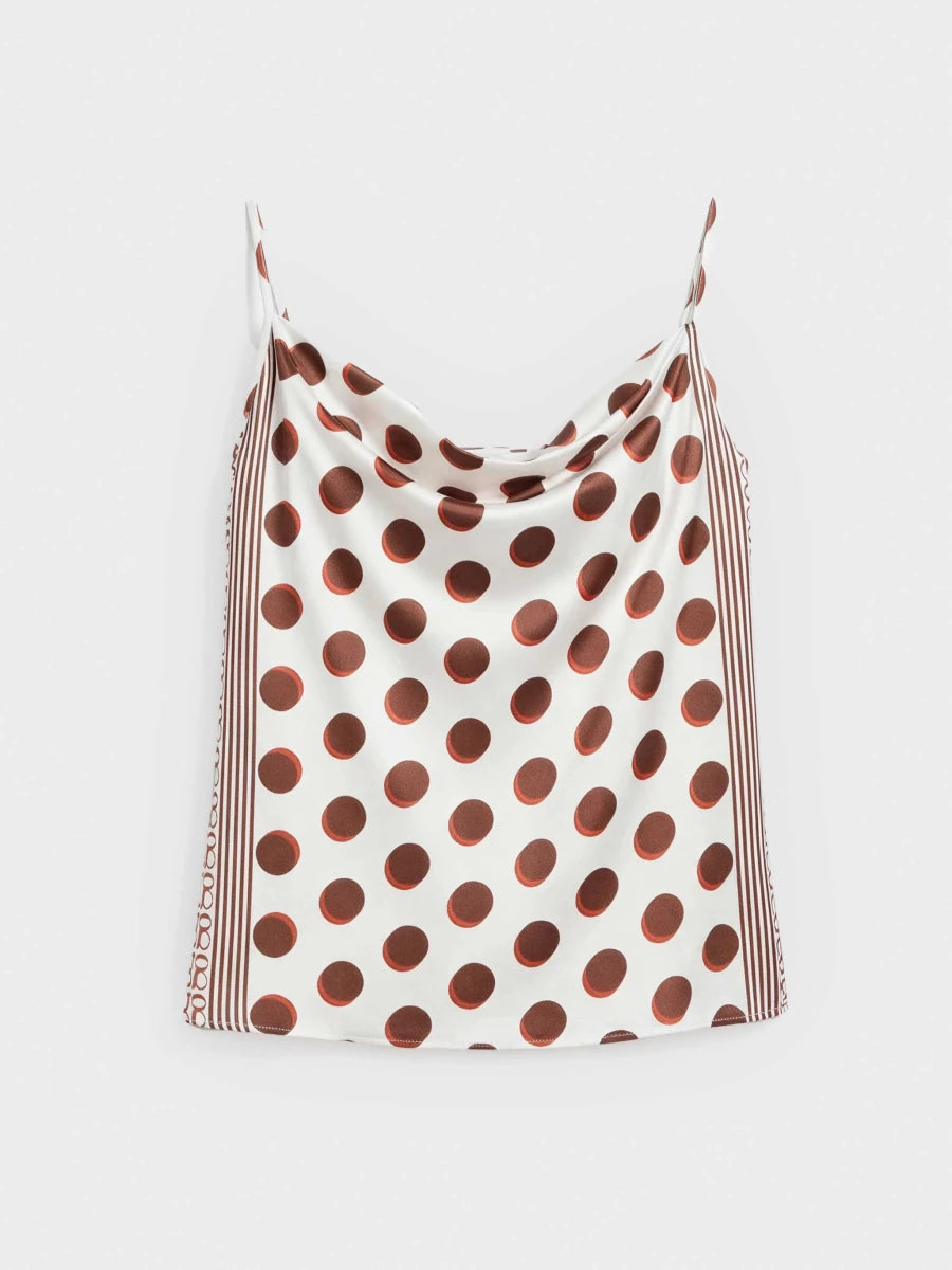 Pigiama top short donna in raso Gisela 20378/20379