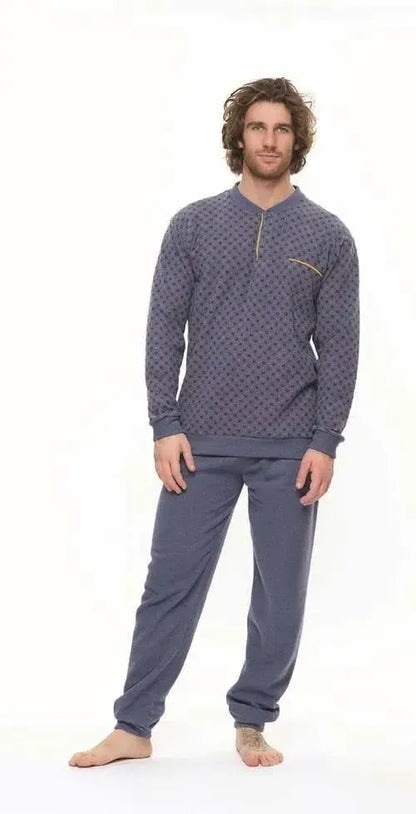 Pigiama uomo Gary calibrato punto milano flanellato S60090CONF