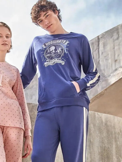 Pigiama uomo Gisela Harry Potter caldo cotone 20358