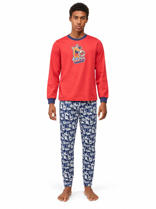 Pigiama uomo Gisela girocollo interlock Scooby-Doo 20246