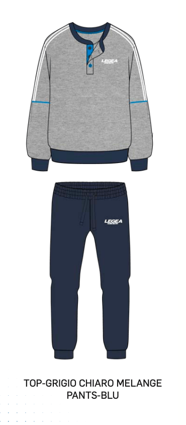 Pigiama uomo Legea caldo cotone interlock LPA022