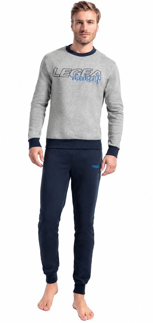 Pigiama uomo Legea caldo cotone interlock PG44204