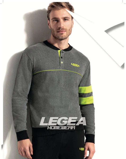 Pigiama uomo Legea caldo cotone interlock PG44232