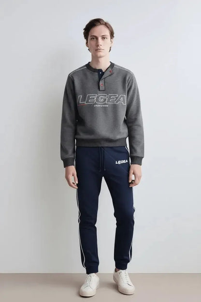 Pigiama uomo Legea caldo cotone interlock PG44252