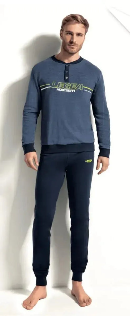 Pigiama uomo Legea caldo cotone interlock PG44260