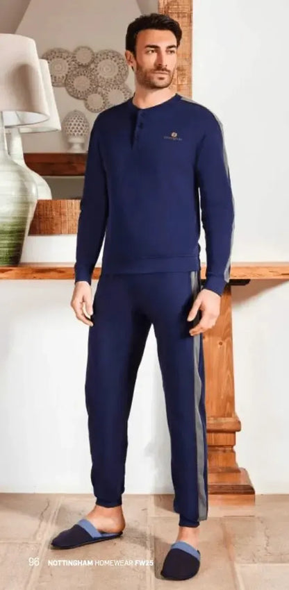 Pigiama uomo Nottingham caldo cotone interlock NPA126
