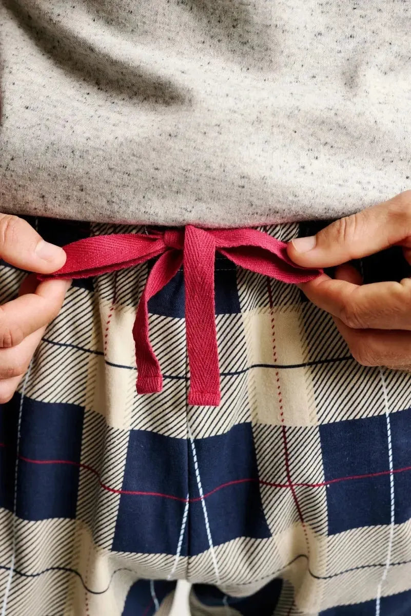 Pigiama uomo girocollo cotone felpato Muydemi 13011037