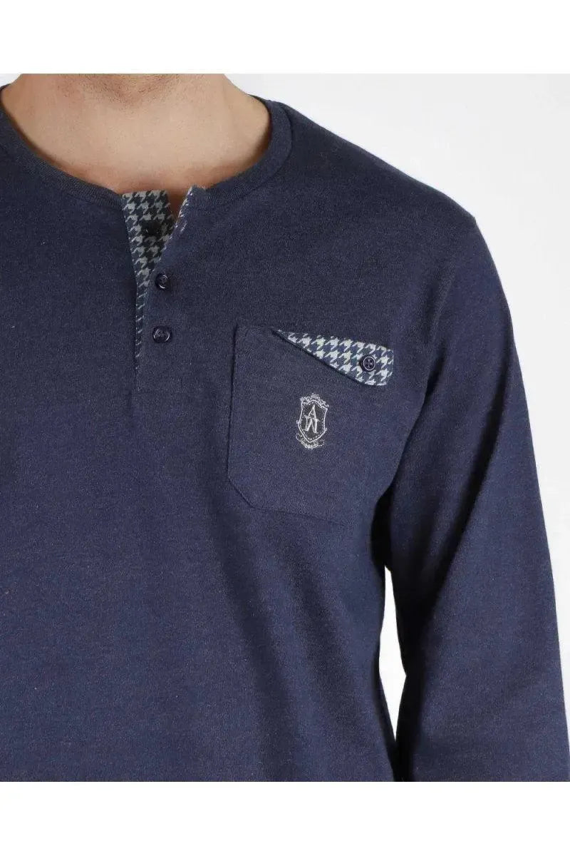 Pigiama uomo interlock Admas 56579