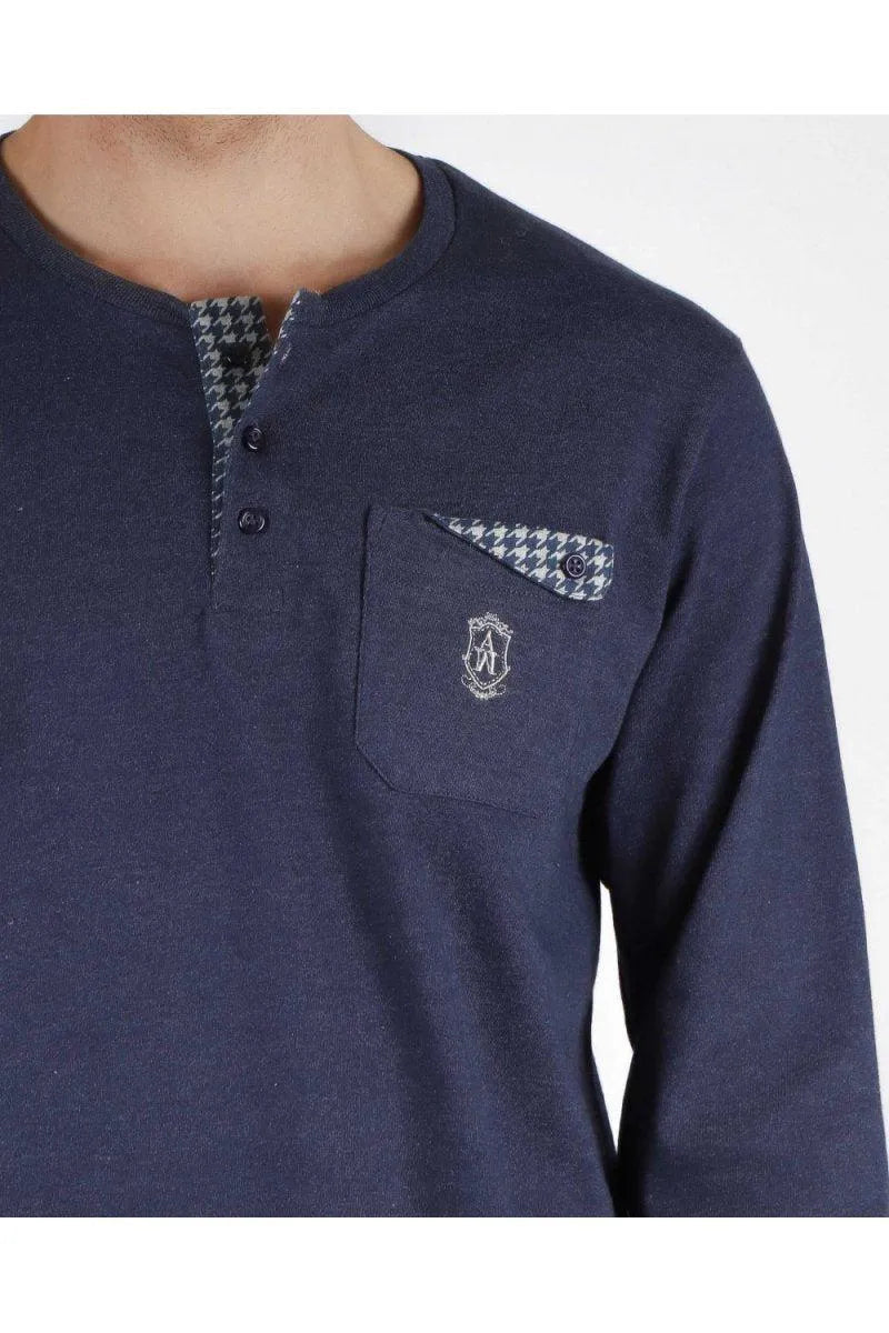 Pigiama uomo interlock Admas 56579