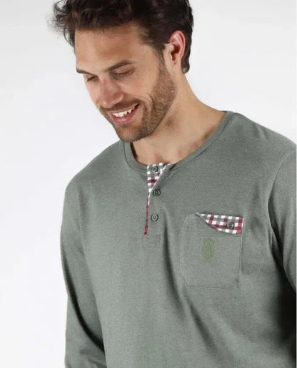 Pigiama uomo interlock Admas 56581