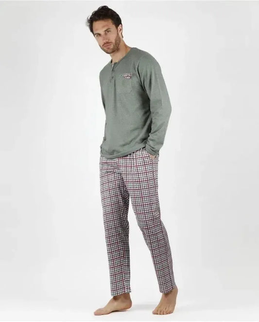 Pigiama uomo interlock Admas 56581