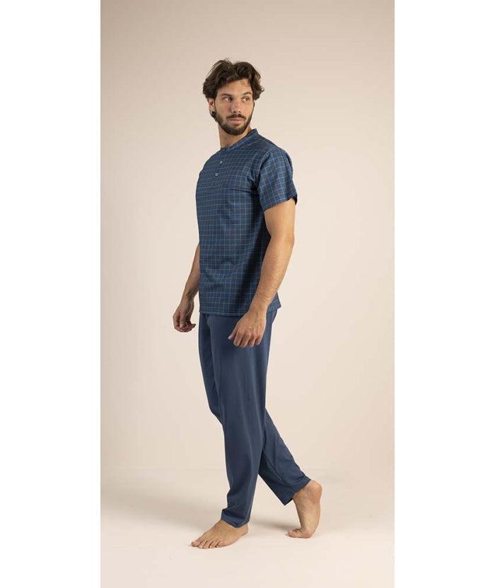 Pigiama uomo mezza manica Gary calibrato jersey puro cotone 6163CONF