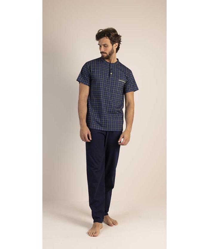 Pigiama uomo mezza manica Gary calibrato jersey puro cotone 6163CONF