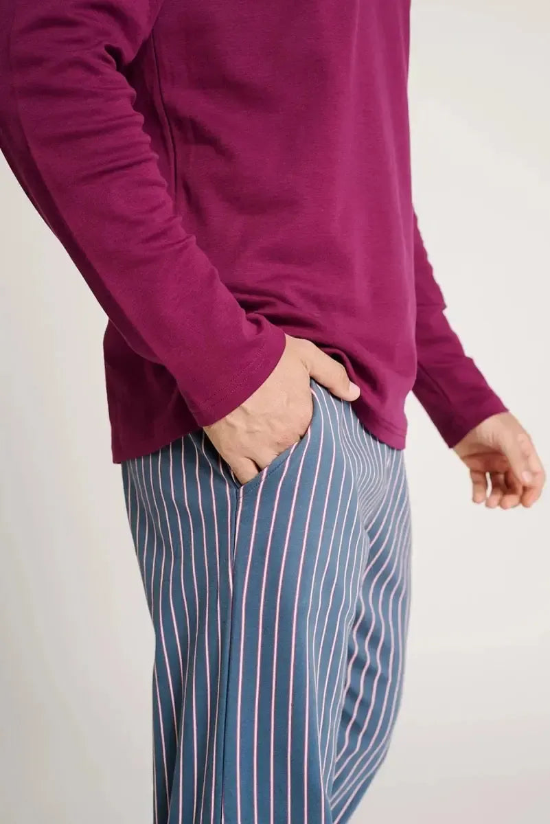 Pigiama uomo serafino cotone Muydemi 13011015