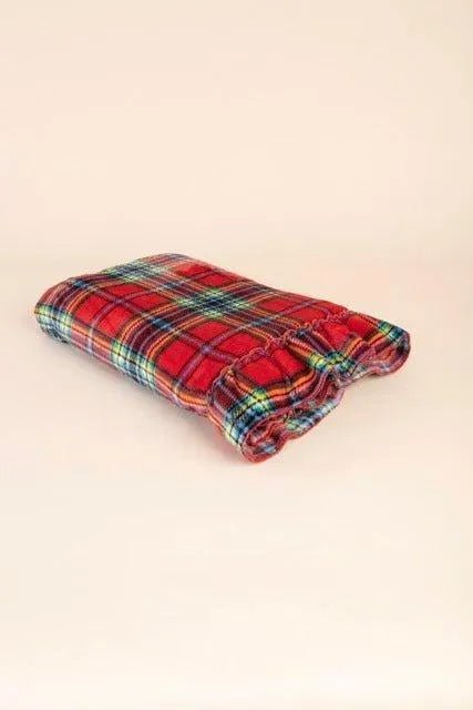 Plaid coral con Rouches Noidinotte BC876