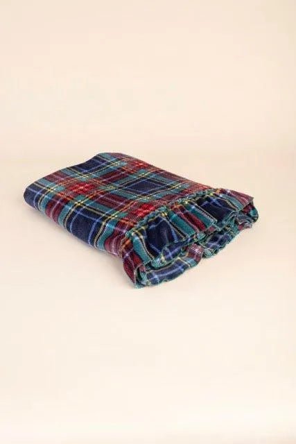 Plaid coral con Rouches Noidinotte BC876