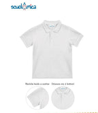 Polo manica corta bambini ScuolAmica cotone fresco piquet 003/004