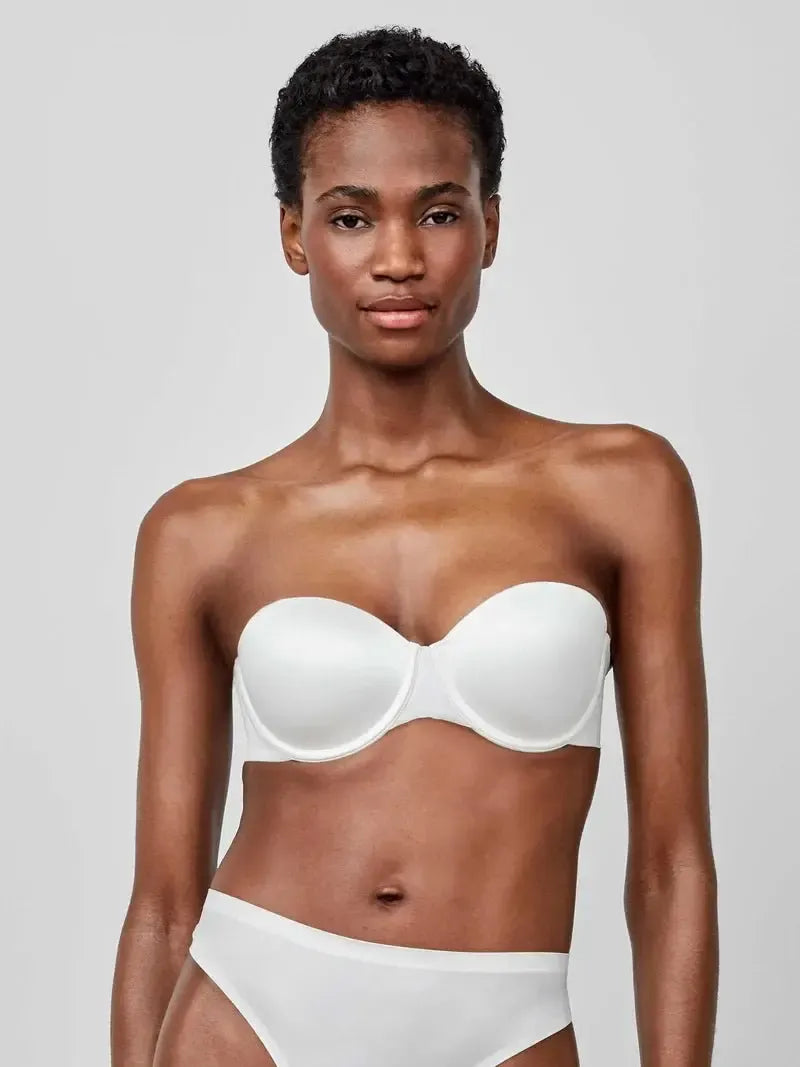 Reggiseno Gisela seamless a fascia con ferretto in coppa B e C 10055