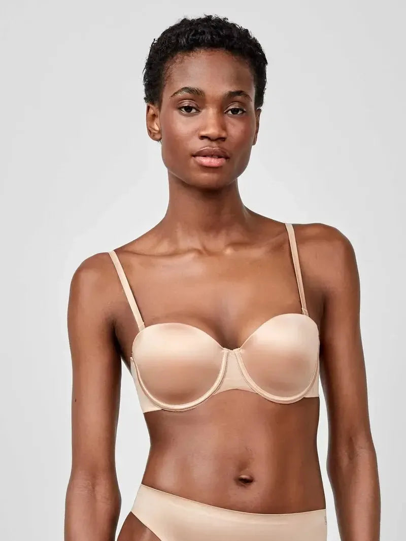 Reggiseno Gisela seamless a fascia con ferretto in coppa B e C 10055