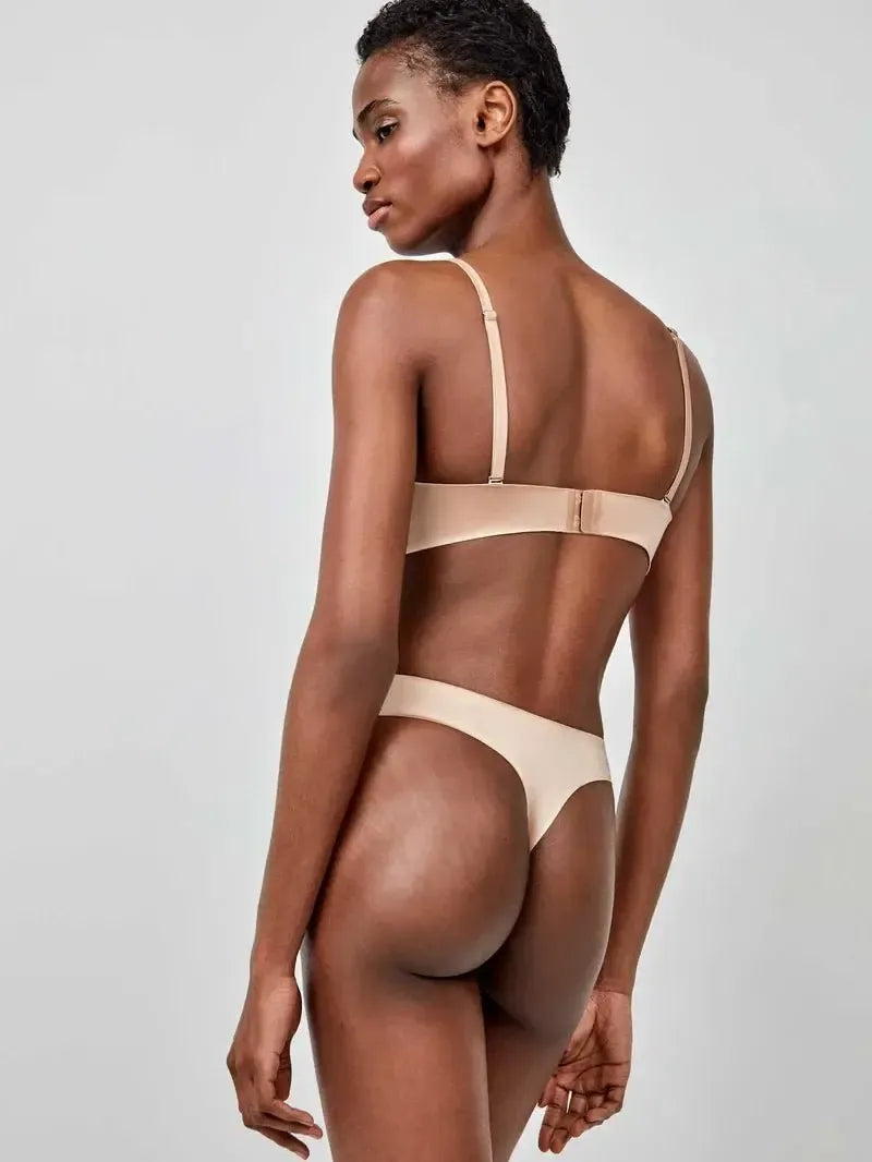 Reggiseno Gisela seamless a fascia con ferretto in coppa B e C 10055