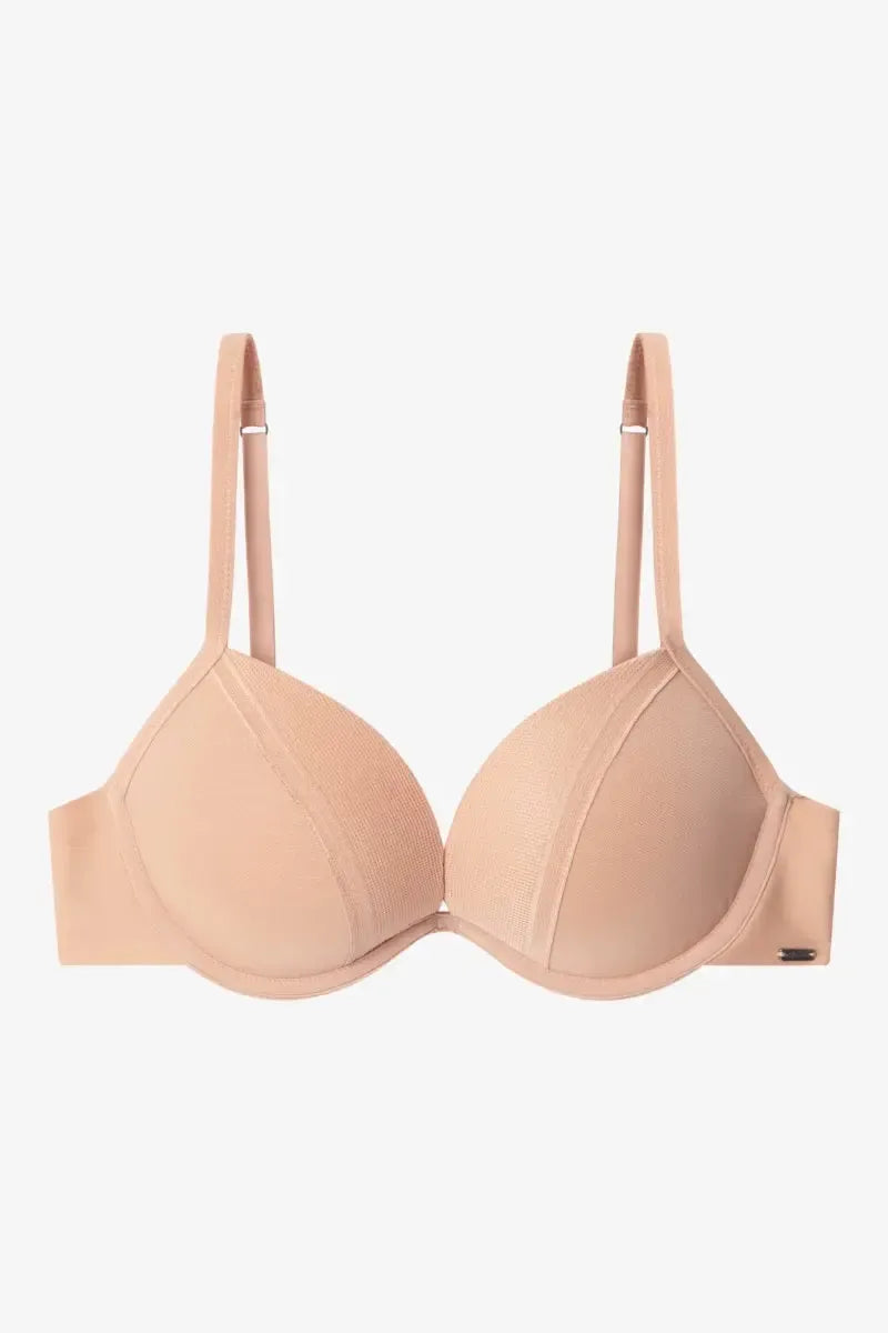 Reggiseno Gisela seamless con ferretto push up +2 coppa B 10076