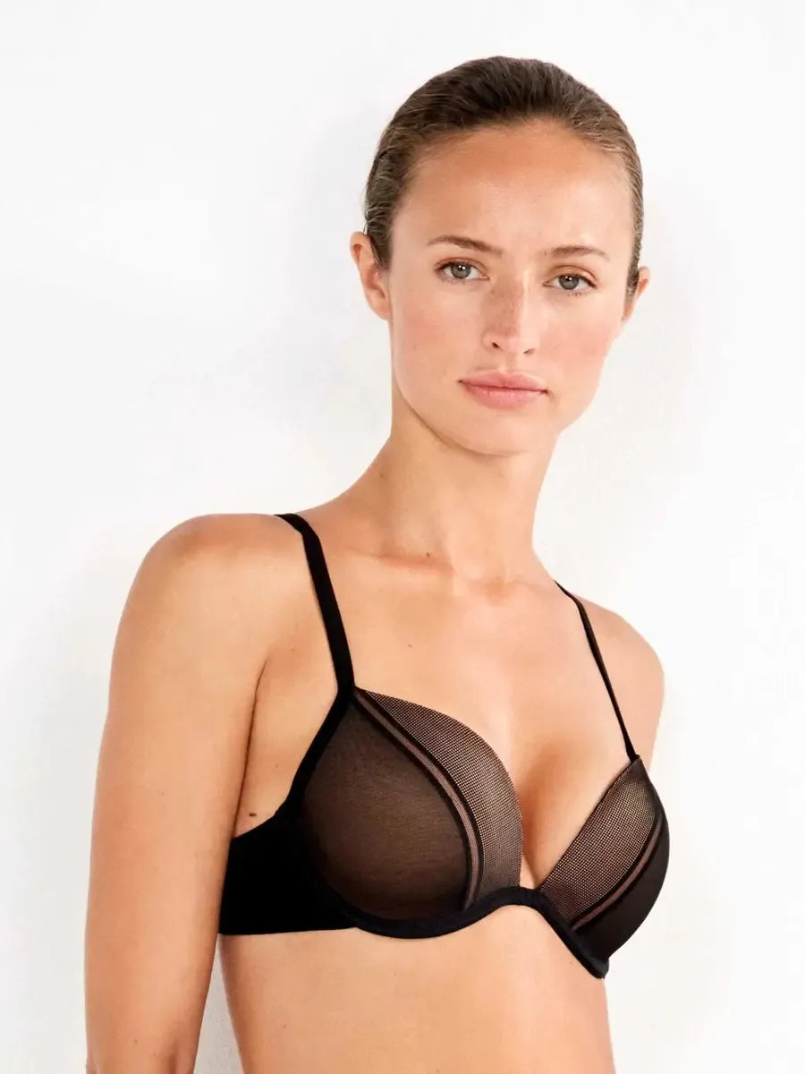 Reggiseno Gisela seamless con ferretto push up +2 coppa B 10076