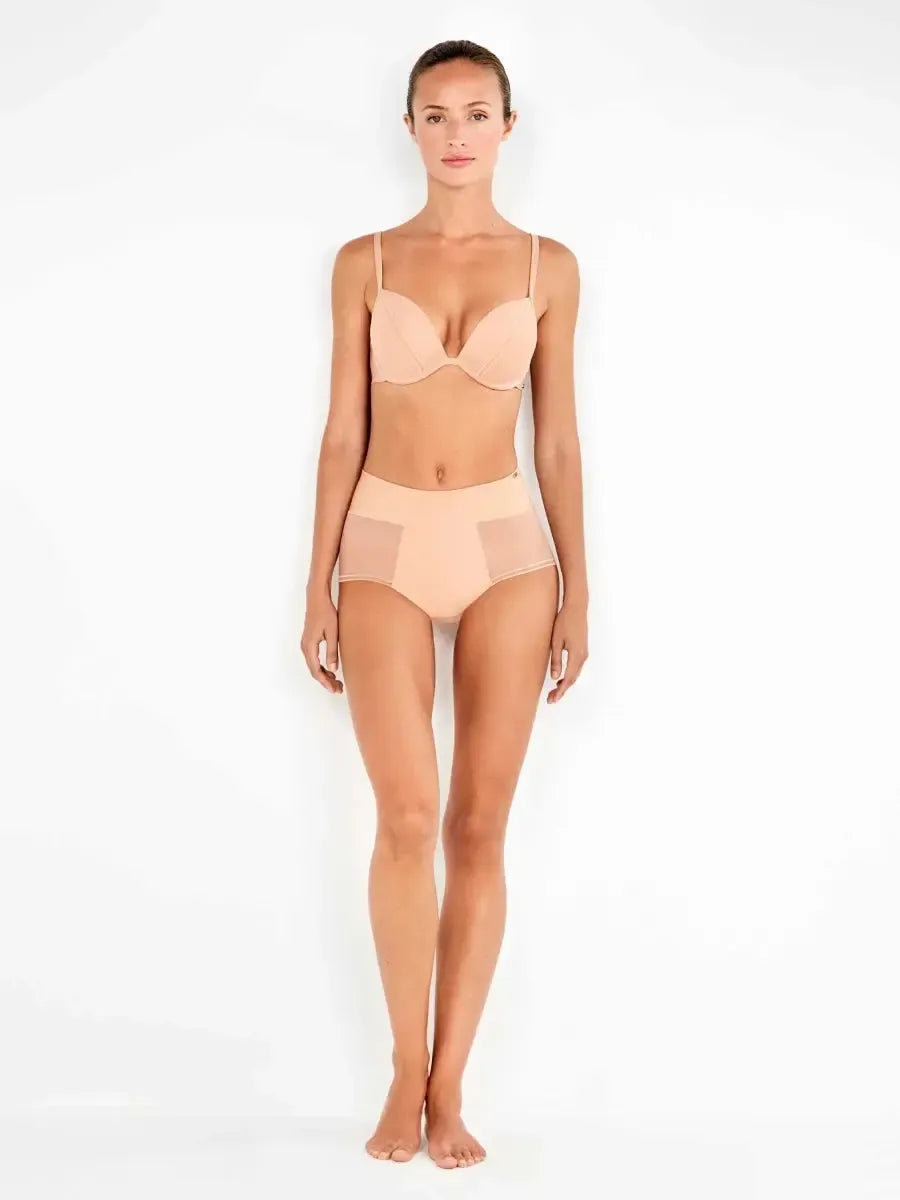 Reggiseno Gisela seamless con ferretto push up +2 coppa B 10076