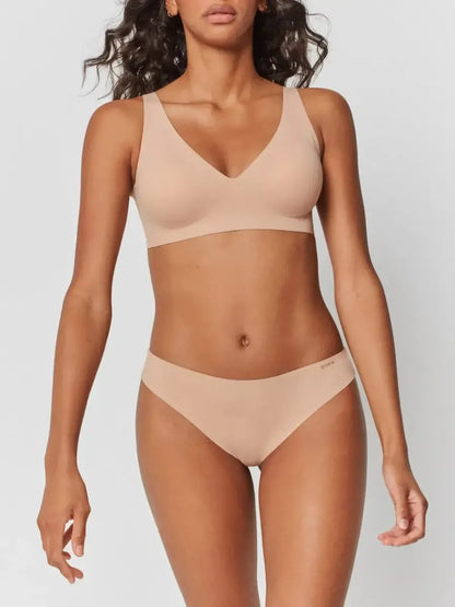 Reggiseno Gisela seamless top push up senza ferretto 10011