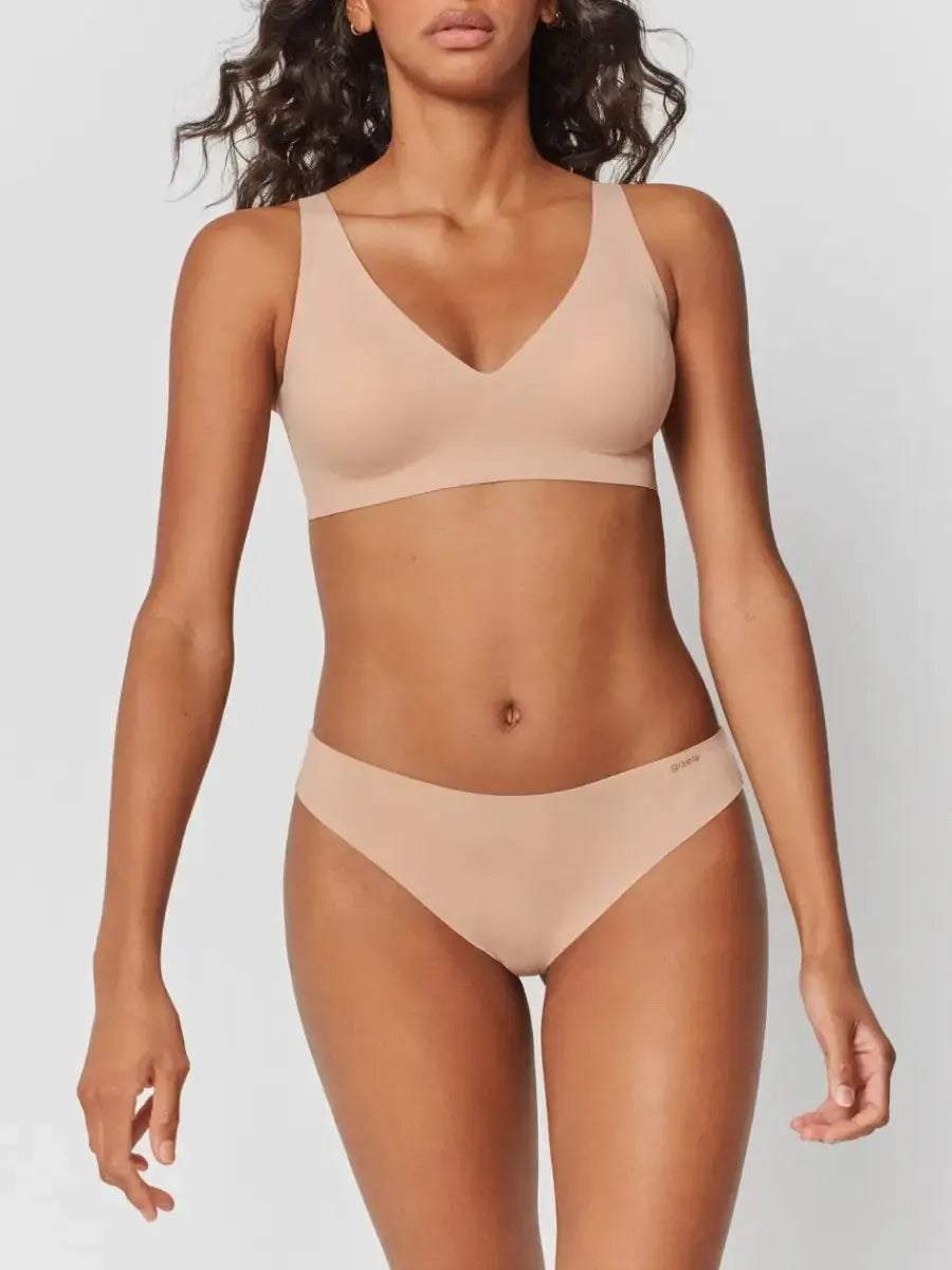 Reggiseno Gisela seamless top push up senza ferretto 10011