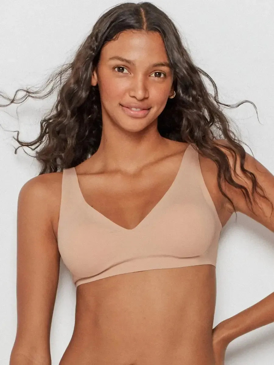 Reggiseno Gisela seamless top push up senza ferretto 10011