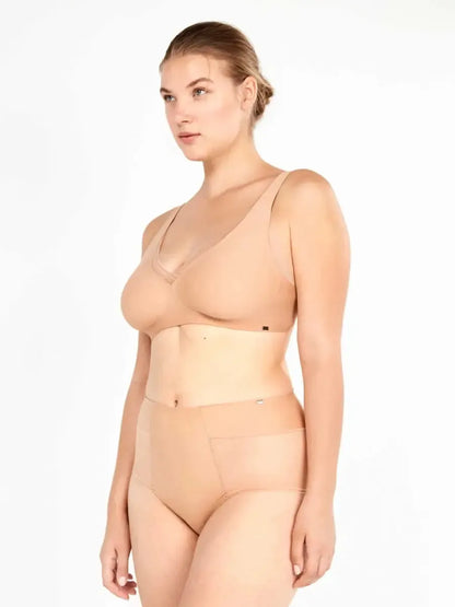 Reggiseno Gisela seamless top sfoderato senza ferretto in coppa C 10071