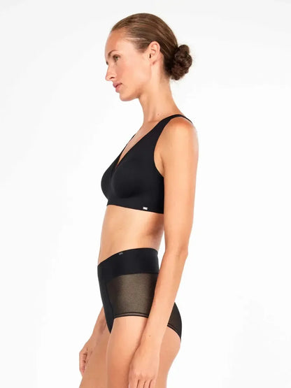 Reggiseno Gisela seamless top sfoderato senza ferretto in coppa C 10071