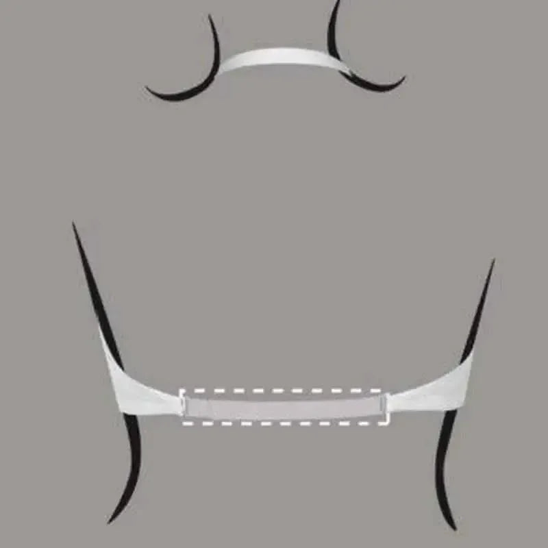 Reggiseno Selene Rosa coppa C multiposizione
