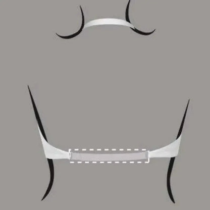 Reggiseno Selene Rosa coppa C multiposizione