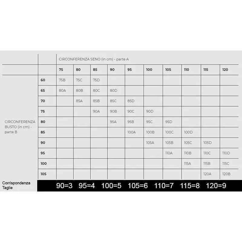 Reggiseno Selene modello Rubi coppa C