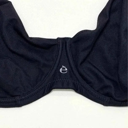 Reggiseno Sièlei coppa C/D con ferretto e spalline regolabili in microfibra 1822