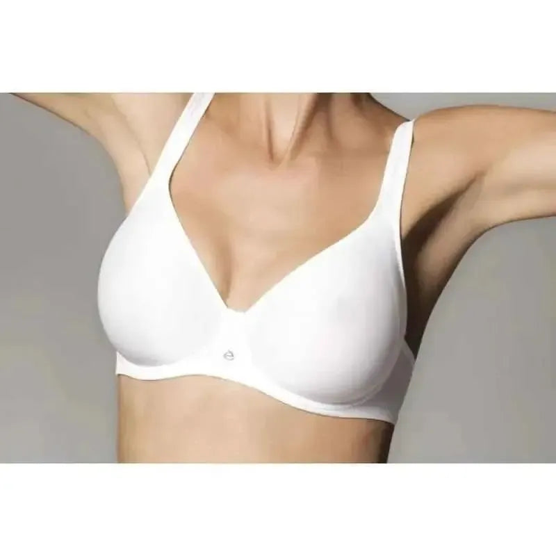 Reggiseno Sièlei coppa C/D con ferretto e spalline regolabili in microfibra 1822