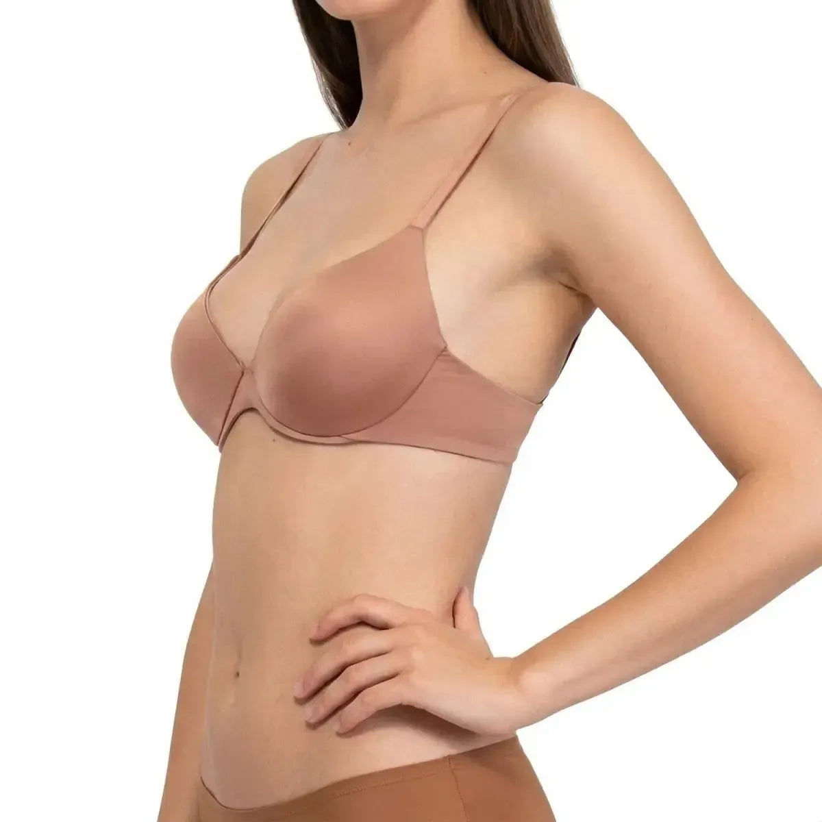 Reggiseno Sièlei preformato con ferretto coppe imbottite microfibra stretch 1328