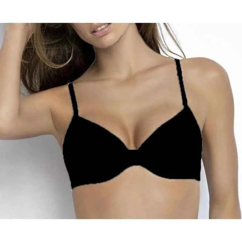 Reggiseno Sièlei preformato con ferretto coppe imbottite microfibra stretch 1328