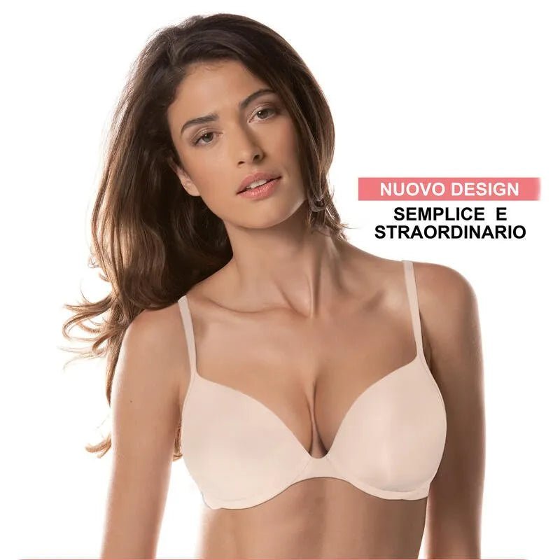 Reggiseno Sièlei preformato con ferretto e coppe graduate 1358