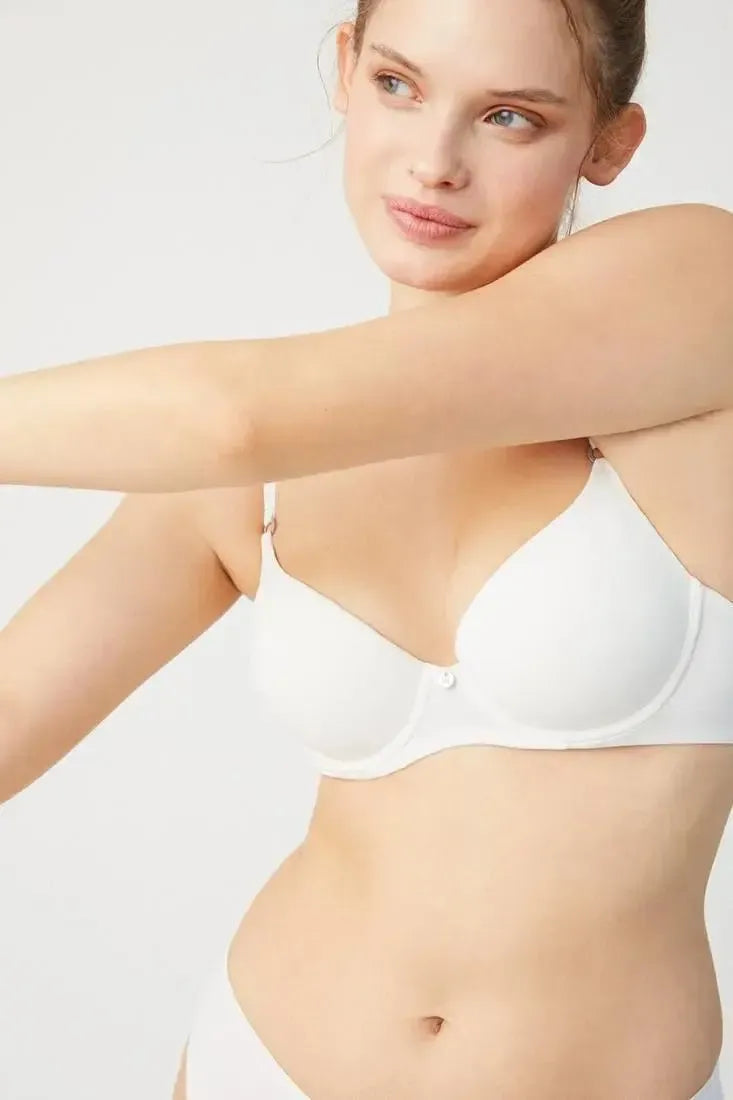 Reggiseno con ferretto coppa imbottita Ysabel Mora 10020