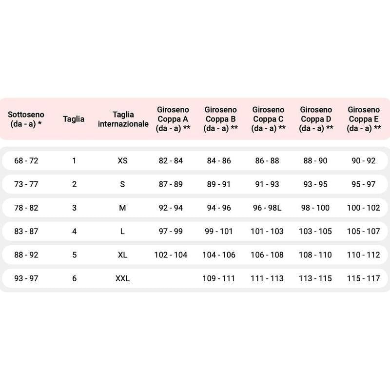 Reggiseno donna Lormar Frizzante Fascia